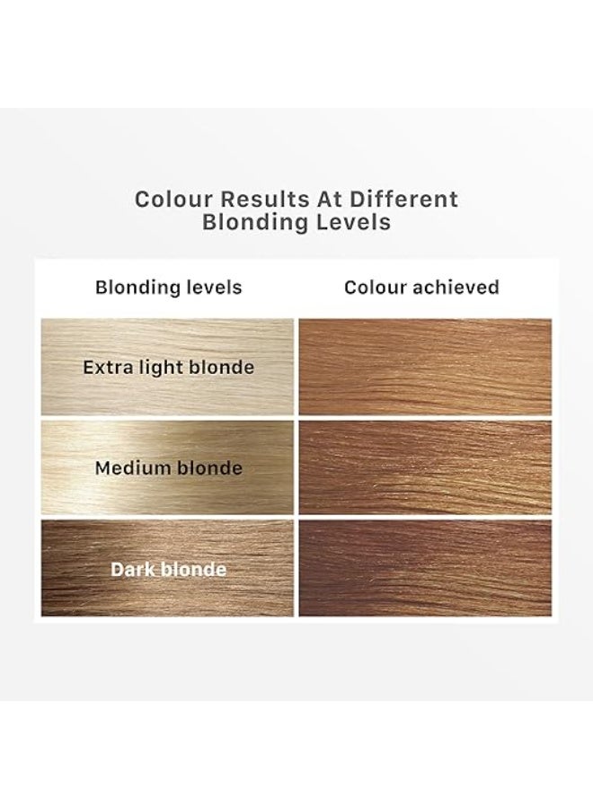 Streax Hair Colour Highlight Kit | Blonde, Soft Blonde - Pack of 1 | Enriched With Walnut & Argan Oil | For Women | Rich, Vibrant, Easy to Use, DIY Application 180g - Image 2